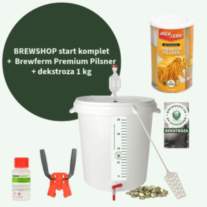 brewshop start + premium pilsner + dekstroza
