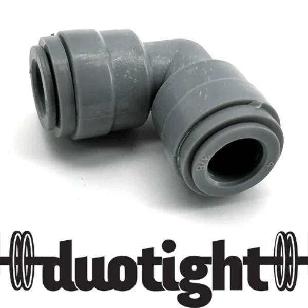 Duotight adapter koljeno 9.5mm (3/8")