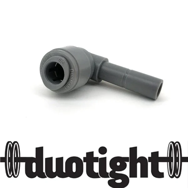 Duotight adapter koljeno 9.5mm (3/8")/9.5mm (3/8") MŽ