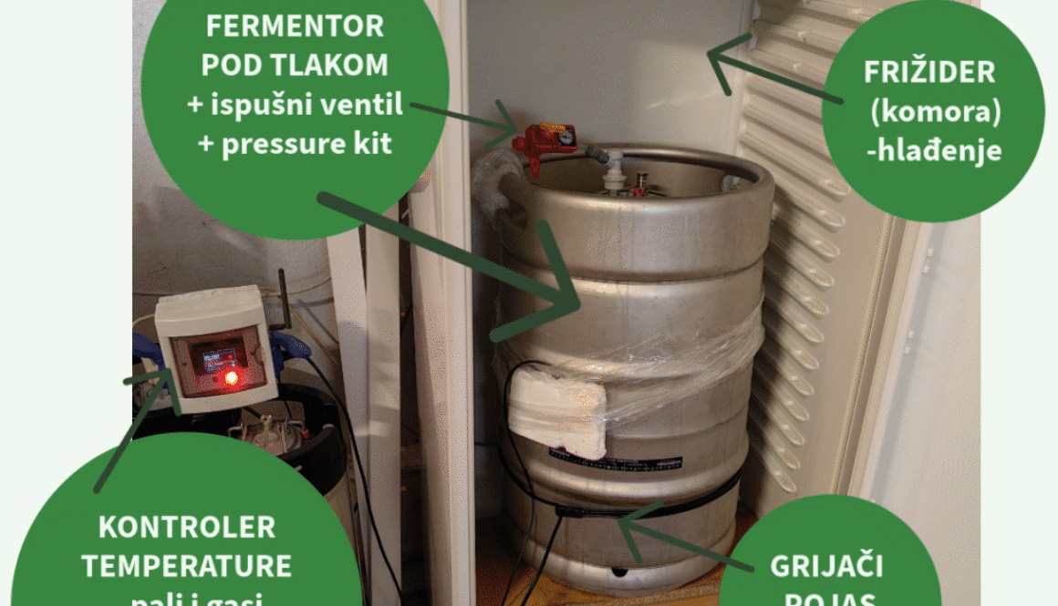 komora - savršeni uvjeti fermentacije