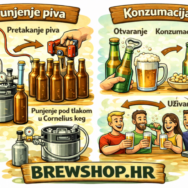 Modul 3 - punjenje piva i karbonizacija