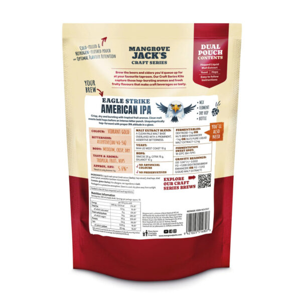 Mangrove Jack's Craft Series komplet za pivo - Američka IPA sa suhim hmeljenjem